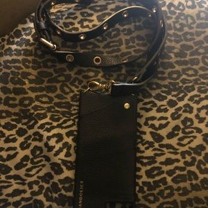 iPhone 7plus to 8plus Leather Bandolier Case